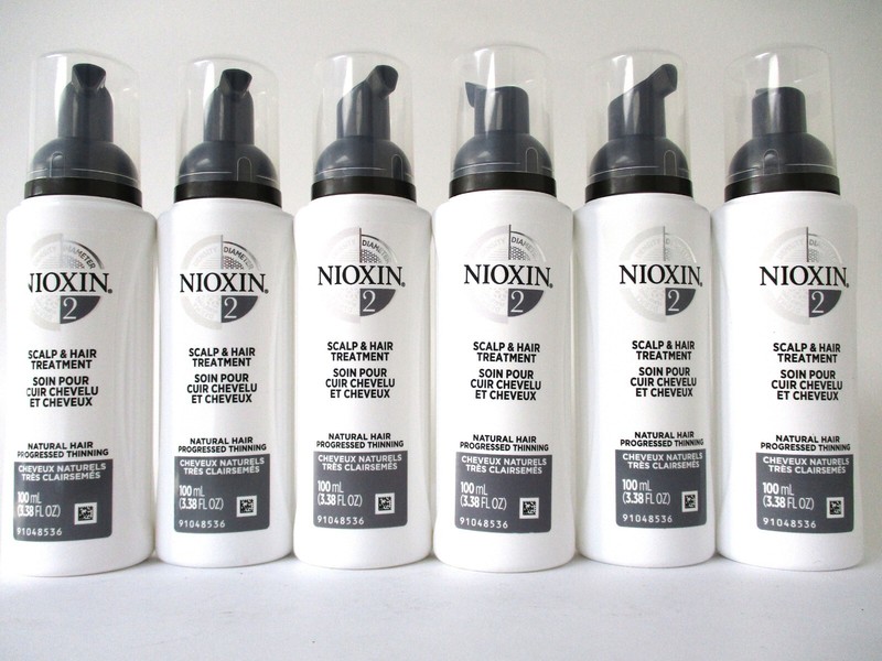 NIOXIN SYSTEM # 2 SCALP & HAIR TREATMENT 3.38 OZ (Lot of 6)