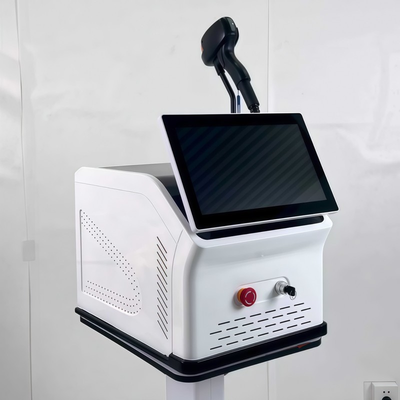 808 Diode Laser Hair Removal Machine With 755 1064 808nm Diode Laser 110V US