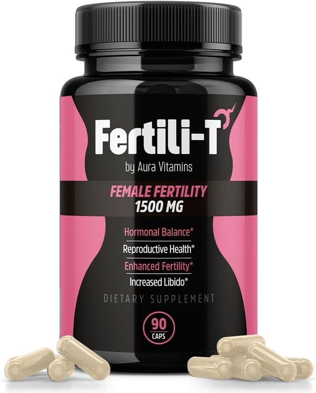 Fertili-T Reproductive & Prenatal Support Supplement for Women Aguaje & Red Maca