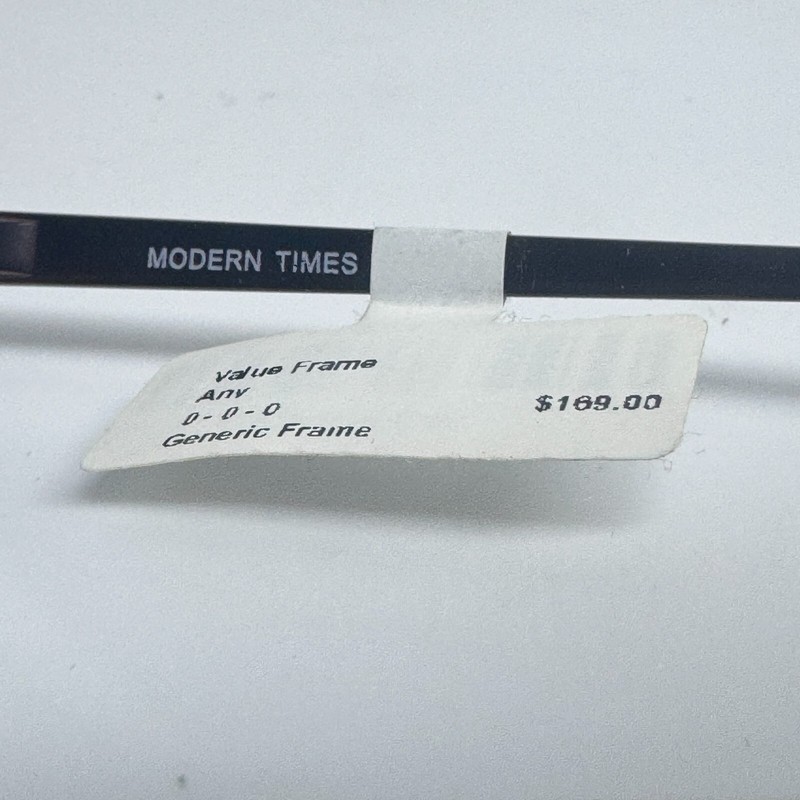 Modern Times Eyeglasses Frames Adult Brown Full Rim 51-18-140 Oval H17079 gallery