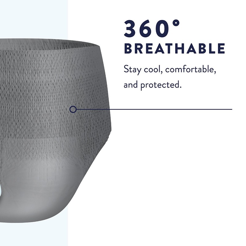 Prevail Disposable Underwear Male Large 72 Ct gallery