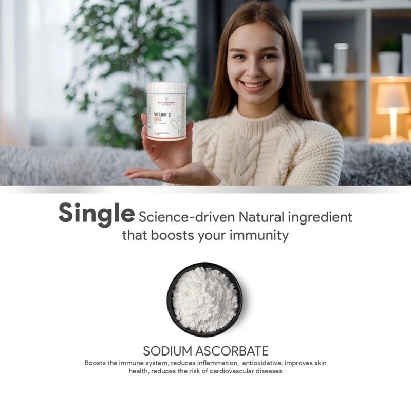 Autoimmunity Care: Vitamin C Care - Boosts Immunity Supplement (150gm) gallery
