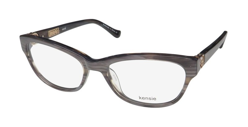 KENSIE SOCIAL CAT EYE ELEGANT HANDMADE AMERICAN DESIGNER EYEGLASS FRAME/GLASSES