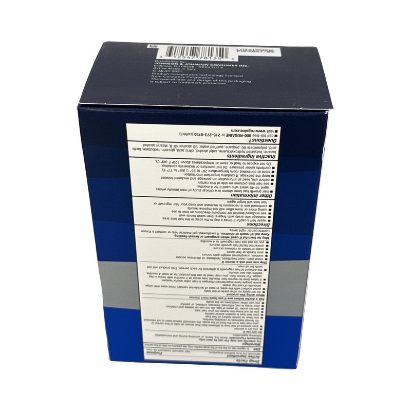 Rogaine Men’s 5% Minoxidil Foam Hair Regrowth Treatment, 3x2.11 oz, Exp 09/2027 gallery