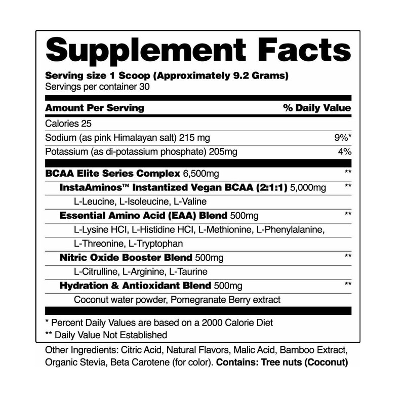 Snap Supplements Peach Mango BCAA Powder - Amino Energy - 2 Pack gallery