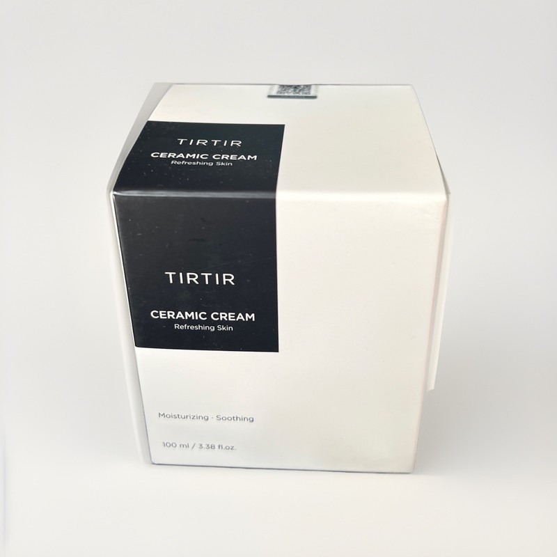 TIRTIR Ceramic Cream Refreshing Skin Moisturizing Soothing Sealed 100 mL 3.58 oz