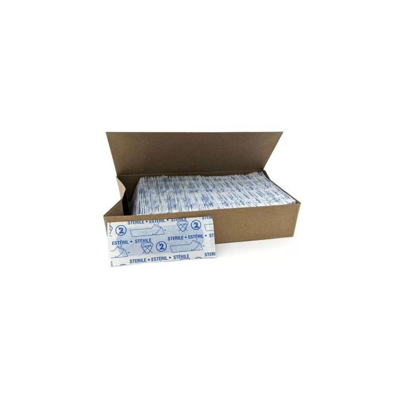 1″ x 3″ Blue Metal Detectable Bandage Strips- Plastic 1500/CS (1 Case) MS-29115