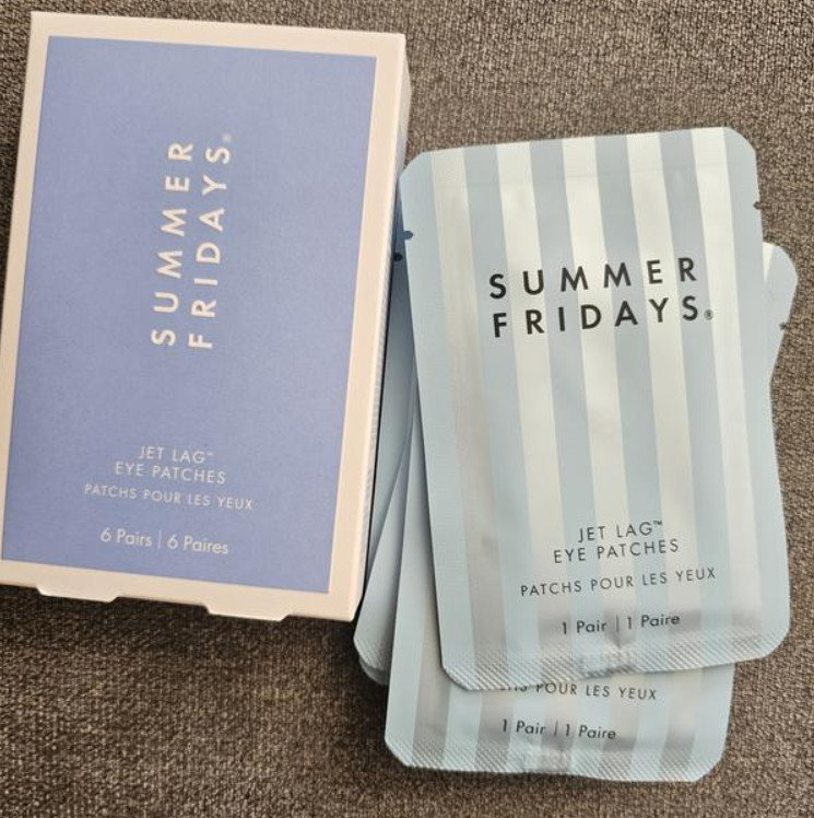 NIB 100% Authentic Summer Fridays Jet Lag Eye Patches,6 pairs gallery