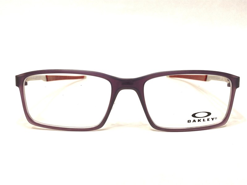 NEW Oakley Steel Line S OX8097-0252 Mens Matte Black Ink Eyeglasses Frames 52/17