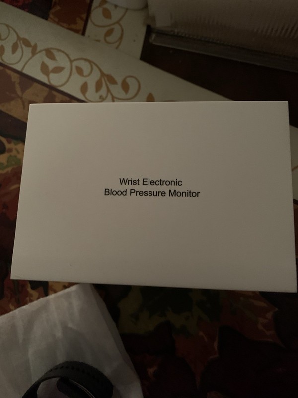 BLOOD PRESSURE MONITOR WATCH BPW1 FDA 510K INFLATABLE MICO AIR CUFF gallery