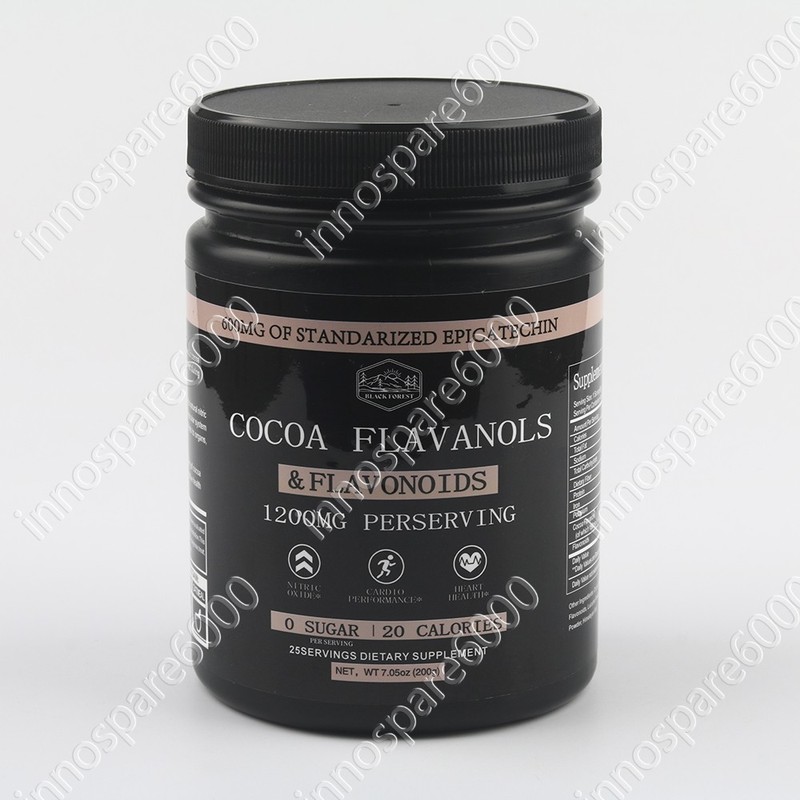 Black Forest High Flavanol Cocoa Powder Flavonoids Supplement 1200 mg US Stock-