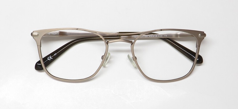 ORIGINAL PENGUIN THE PATTON YG GOLD METAL FULL-RIM SHIELD DESIGNER EYEGLASSES gallery