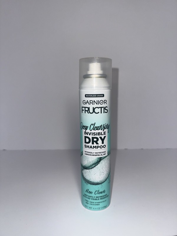 Garnier Fructis Deep Cleansing Invisible Dry Shampoo Aloe Clean 4.4 oz NEW