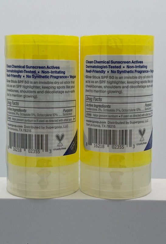 Supergoop! Glow Stick Sunscreen SPF 50 0.70 oz New &sealed Exp-07/2025 (2pieces) gallery