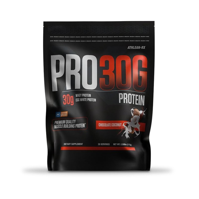Athlean-Rx Athlean-X Pro-30G Premium Whey Protein Isolate Powder Chocolate gallery