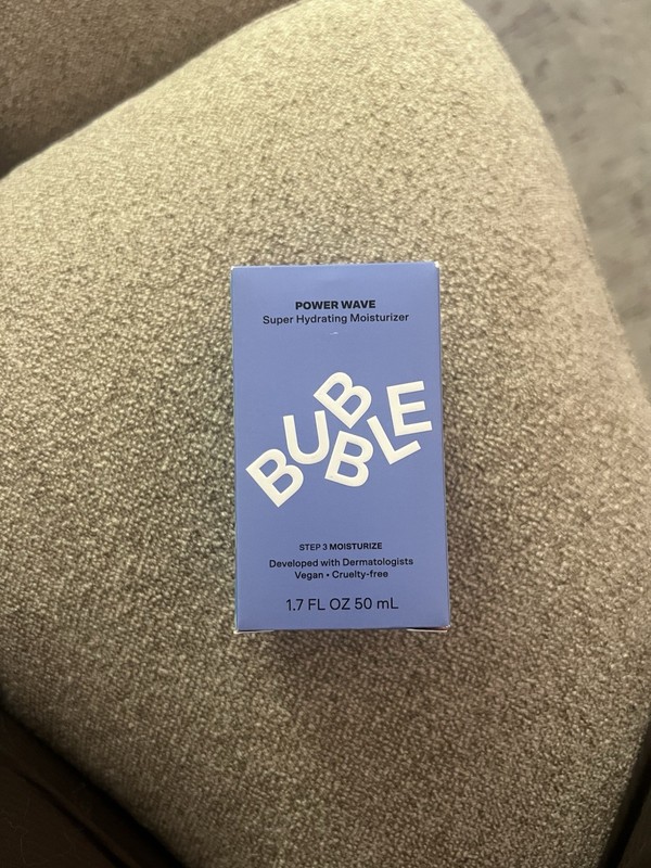 Bubble Skincare Power Wave Super Hydrating Cream Moisturizer for Dry Normal Skin