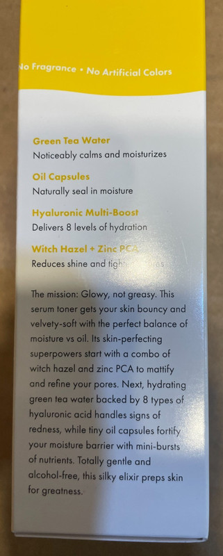 Hero. CLEAR COLLECTIVE Balancing Capsule Toner New 4.39 fl oz Exp 11/17/2025 gallery