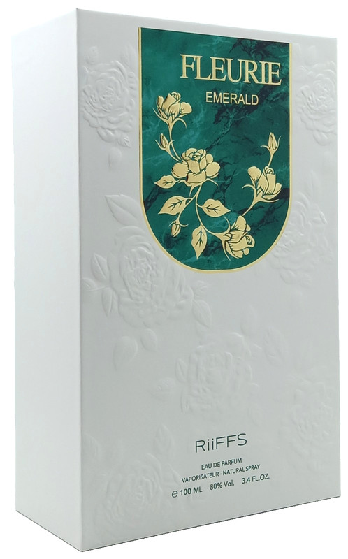 RIIFFS FLEURIE EMERALD EAU DE PARFUM SPRAY FOR WOMEN 3.4 Oz / 100 ml BRAND NEW! gallery