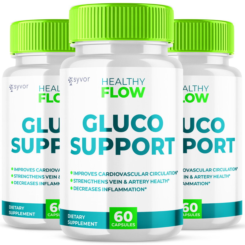 (3 Pack) Healthy Flow Blood Advanced, HealthyFlow Support Supplement 180 Capsule