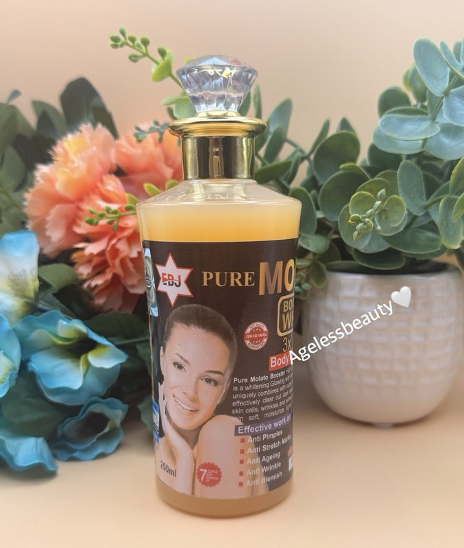 Pure Molato Booster White 3x White HC Injection Oil 7days Whitening 250ml SPF50