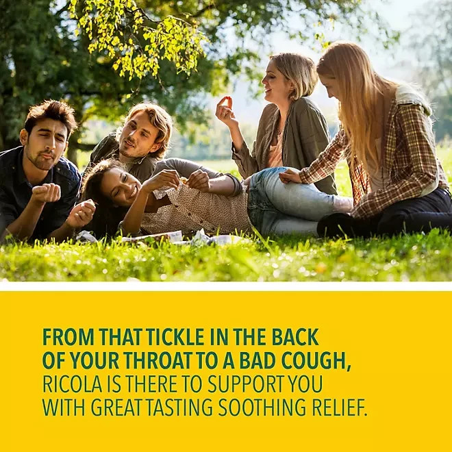 2 PACK - Ricola Sugar Free Lemon Mint Drops, 105 Count (Total 210) FREE SHIP!! gallery