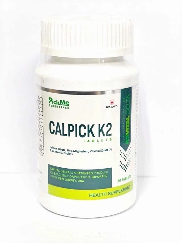 Calcium D3 K2 MK7 Magnesium Zinc Tablets – Strong Bones & Joint Support 30... gallery