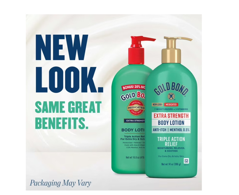 Gold Bond Medicated Body Lotion Extra Strength 14 Oz, 3pk gallery