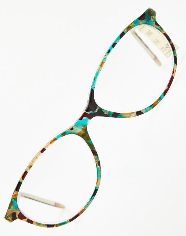 FORTUNA 93042 51 cateye oval frame glasses vintage 90s👓Women