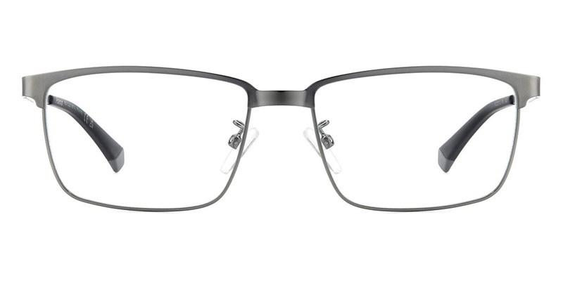 Polaroid PLD D570/G Eyeglasses Male Matte Dark Ruthenium 54mm