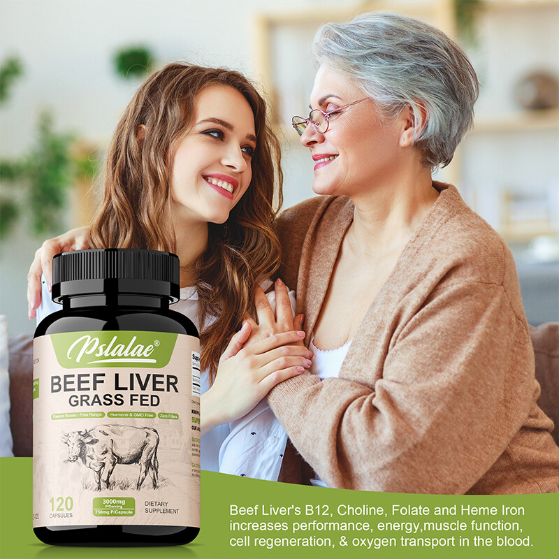 Beef Liver Grass Fed Capsules - Liver Health, Max Potency, Immune System Support gallery