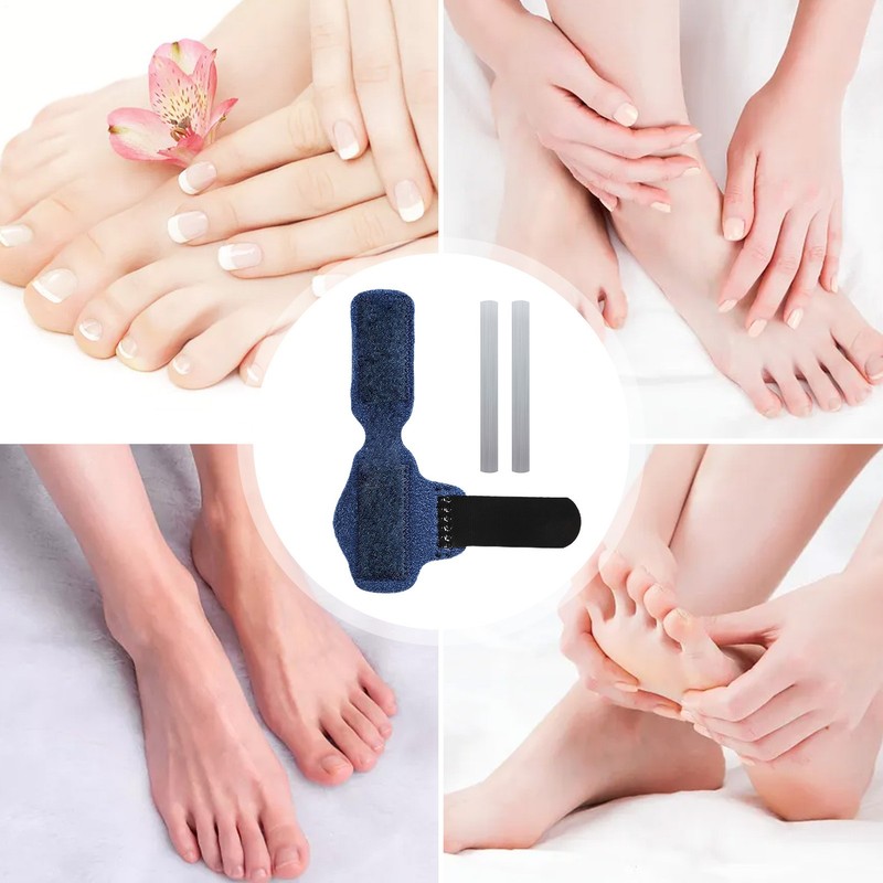 1 Pc Toe Splint Broken Toe Brace Toe Straightener for Hammer Toe, Curled To. gallery