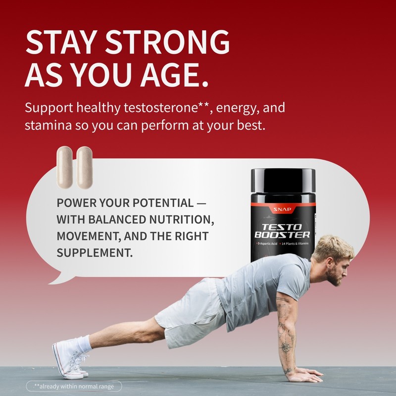 L-Arginine Power Complex Supplement + Testosterone Booster Supplement Bundle gallery