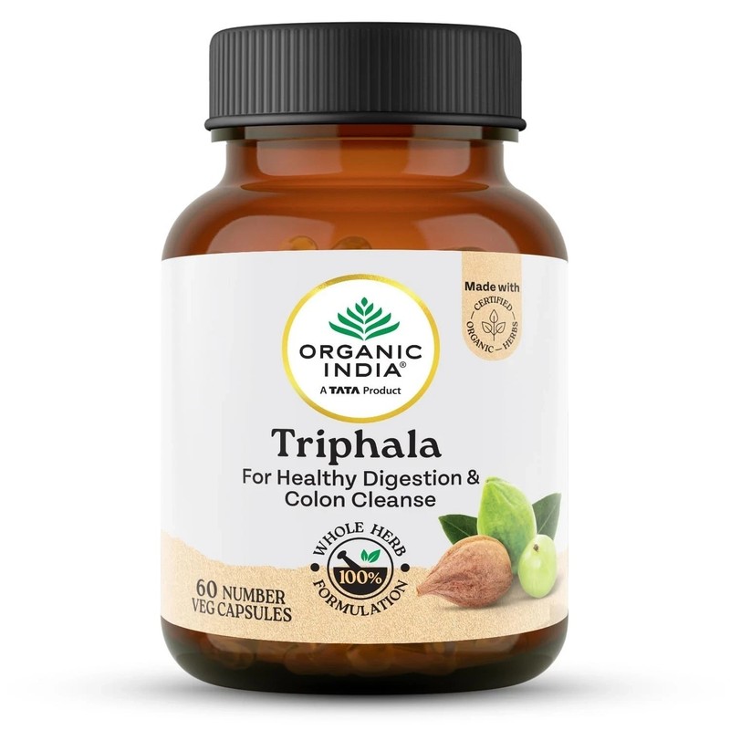 Triphala Capsules – 60 Caps, Supports Immune System, Colon & Digestion