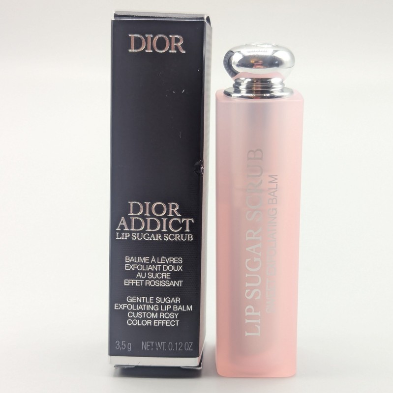 New Dior Addict Lip Sugar Scrub 001 Universal Pink .12oz