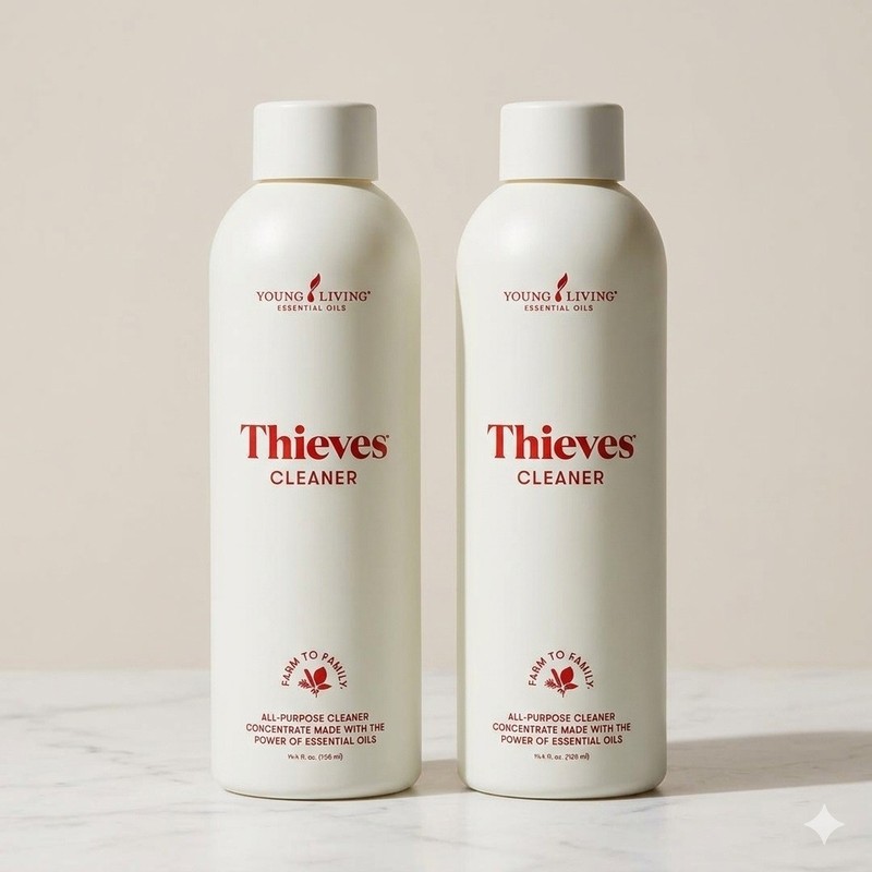 Young Living Thieves Household Cleaner 2 Pack 14.4 oz Plant-Based Multi Surface gallery