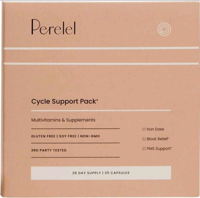 Perelel Cycle Support Pack 28 day supply 35 Capsules Exp 09/26 New Mutivitamin