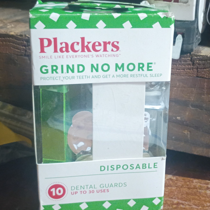 Plackers Grind No More Disposable Clear Dental Night Guard Mouthguard 78500