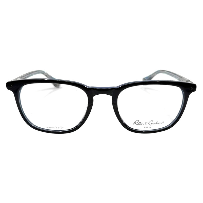 ROBERT GRAHAM - TRISTAN BLK 53/21/145 - BLACK - NEW Authentic EYEGLASSES gallery