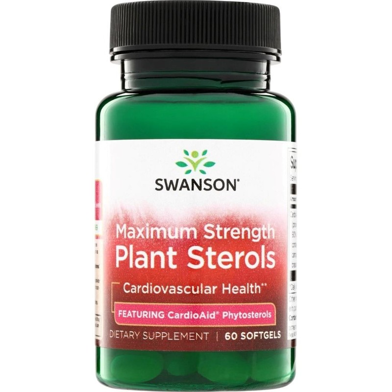 3 packs Swanson Maximum Strength Plant Sterols w/ CardioAid Phytosterols, 60 Sof