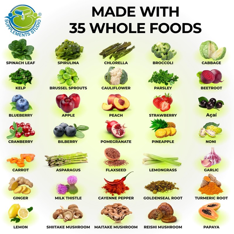 Vegan Whole Food Daily Multivitamin with Iron, Methylated Multivitamin for Wo... gallery
