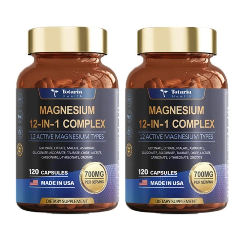brand new! Totaria12 in 1Magnesium Complex 700mg Supplement with Glycine Citrate gallery