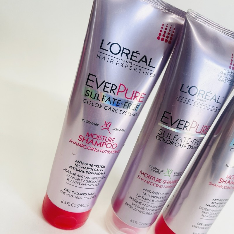 6x L'Oreal Ever Pure Sulfate Free Rosemary Moisture Shampoo 8.5oz (damage Bottle gallery