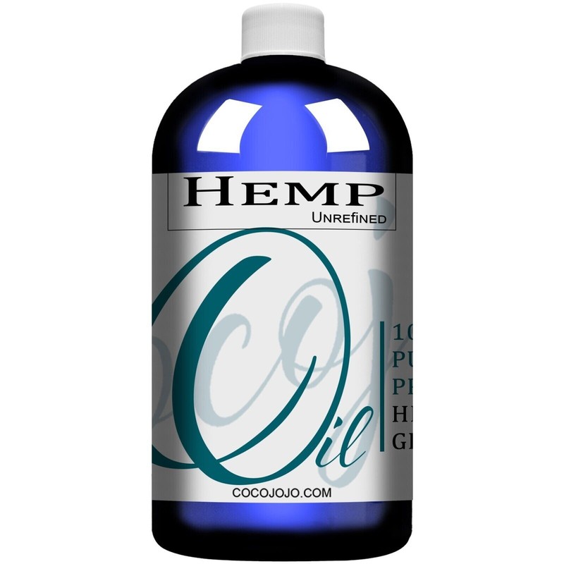 32 OZ Pure Hemp Seed Oil Unrefined Cold Pressed Virgin Natural Hemp Oil For Skin gallery
