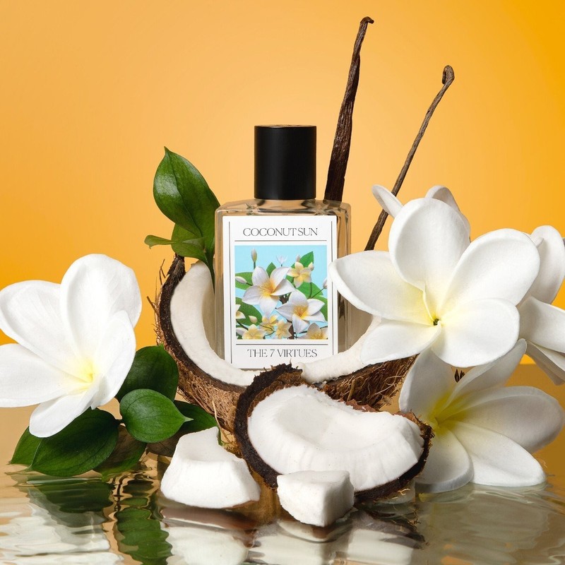 The 7 Virtues Authentic Coconut Sun Eau de Parfum 2 sizes gallery