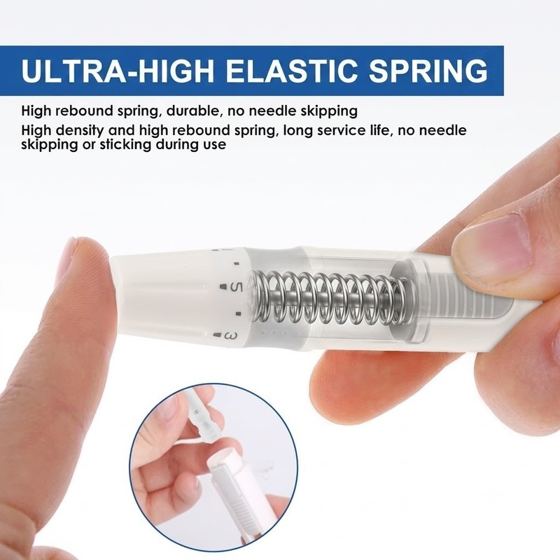 50Pcs Sterile Lancets Kit for 28G Pen Glucose Meter Disposable Needles gallery