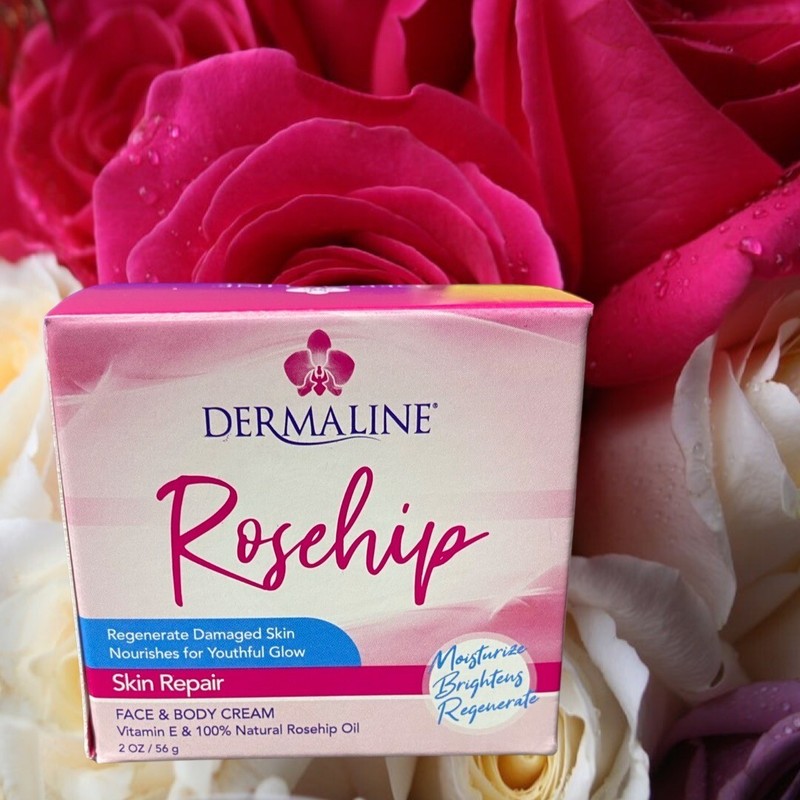 DERMALINE ROSA MOSQUETA CREMA FACIAL Y CORPORAL 2oz/56g gallery