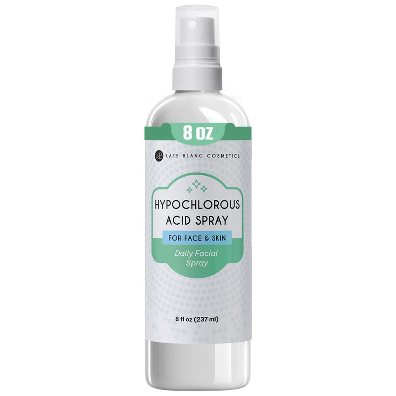 Hypochlorous Acid Spray for Face and Skin. Gentle Facial Cleanser for Acne-Prone