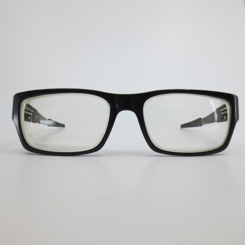 Oakley Muffler Eyeglasses Black Rectangular Frames 22-202 135
