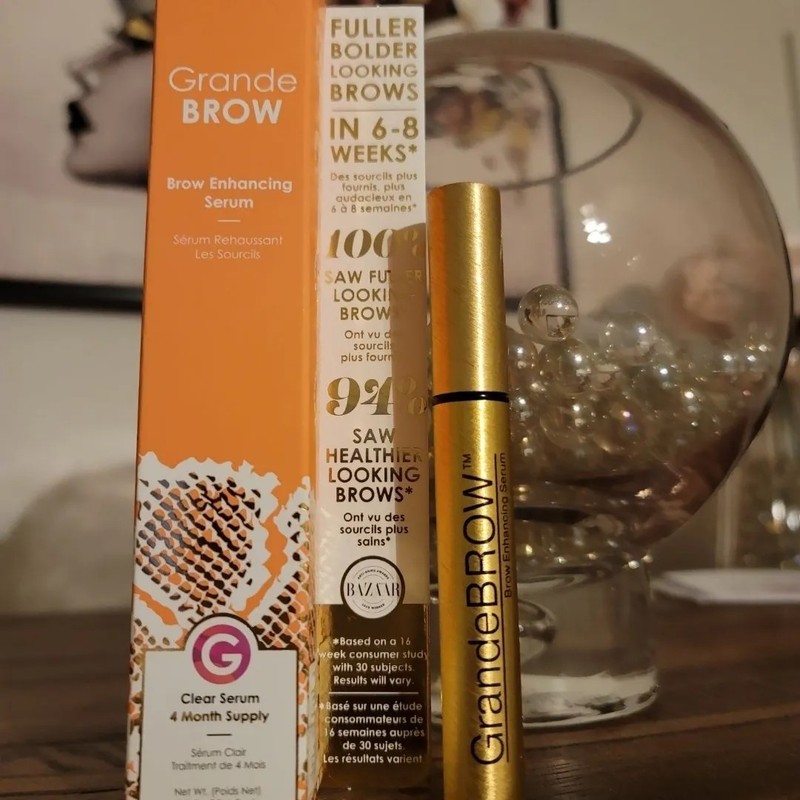 GrandeBROW Eyebrow Enhancing Serum 0.1 oz (3ml) 4-Month Supply |🎄New & Sealed🎁