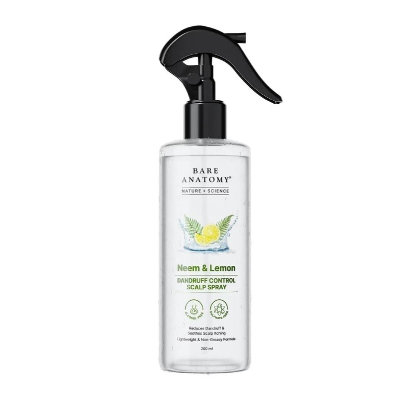 Bare Anatomy Nature x Science Dandruff Control Scalp Spray 200 ml